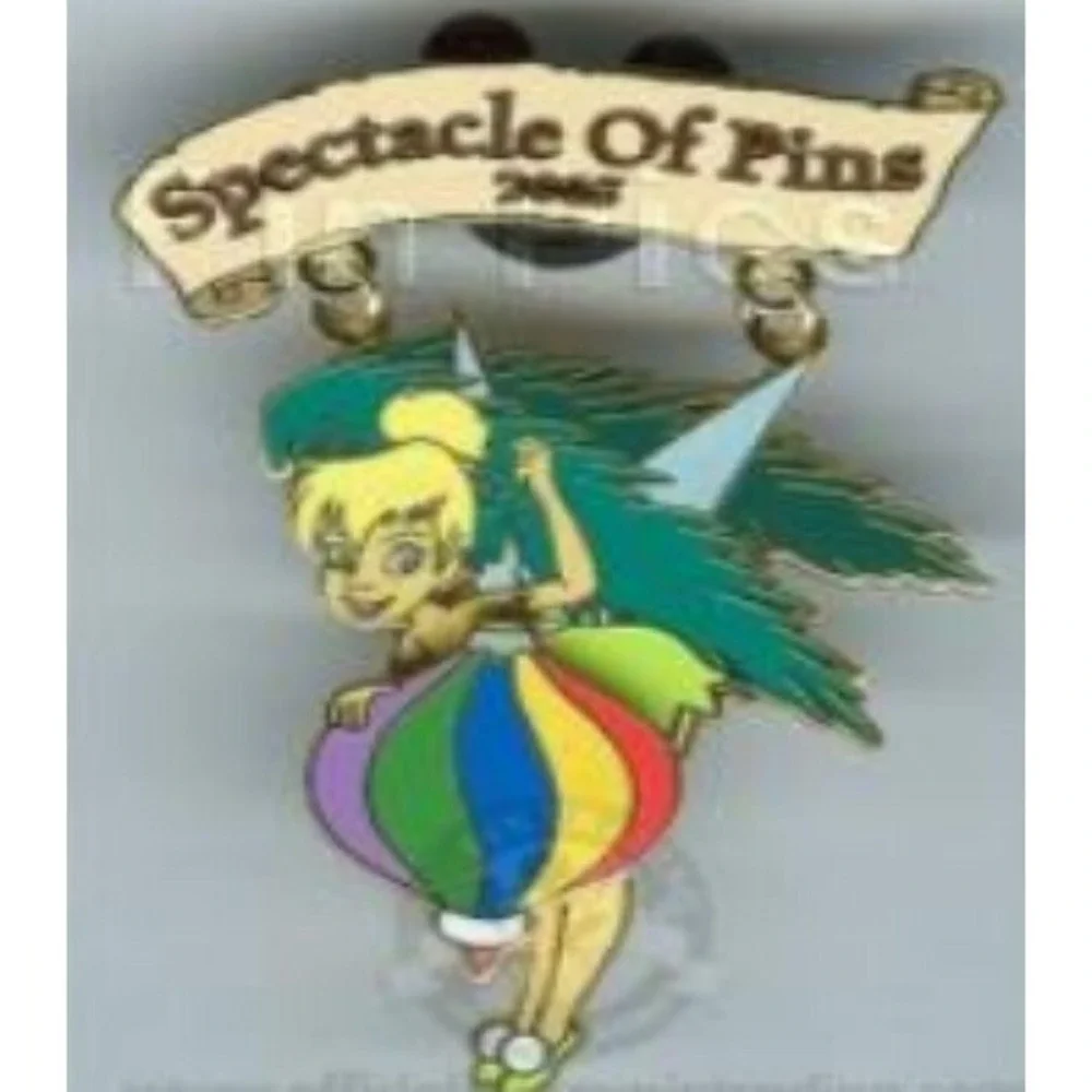 Disney Pin Tinker Bell on a Tree Christmas Ornament LE 42372 WDW‎ Spectacle 2005